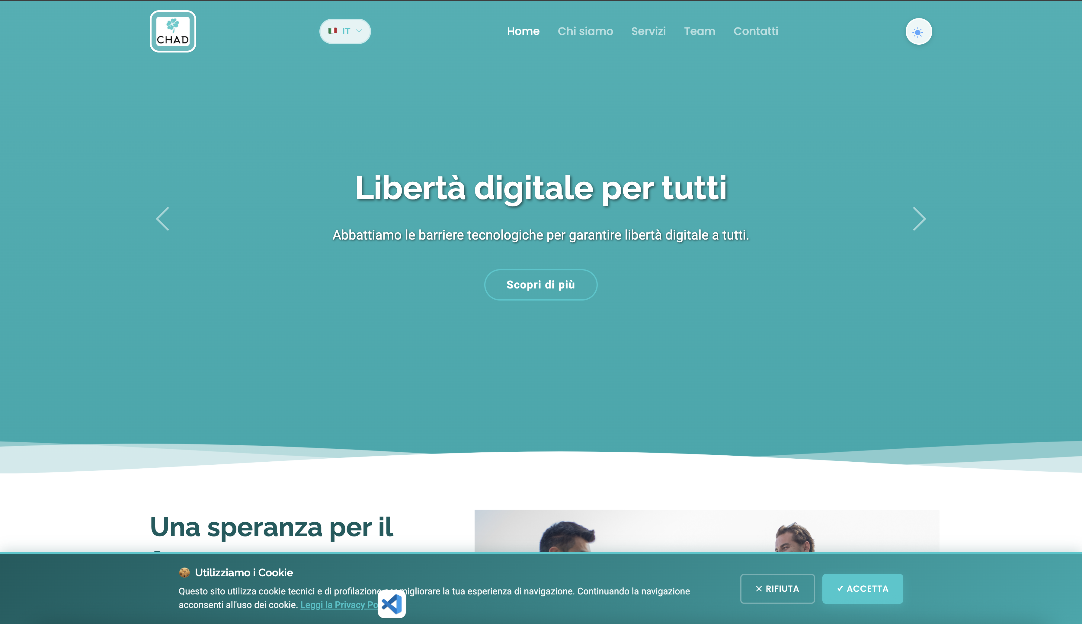 Progetto CHAD AI Accessibility